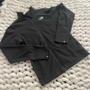 The North Face Dark Gray Fleece Full-Zip Jacket